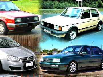 La evolución del Jetta