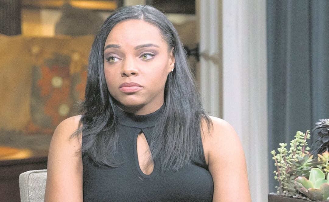 Shayanna Jenkins no vio indicios de que Aaron fuera a quitarse la vida. (AP)