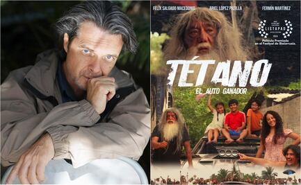 Ariel López Padilla actúa en "Tétano", la película de Félix Salgado Macedonio