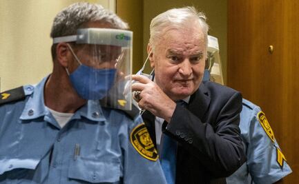 Ratifican cadena perpetua contra Mladic por genocidio en Srebrenica