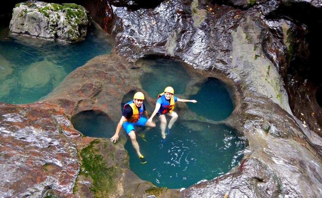 La poza Pata de Perro, muy cerca del Pueblo Mágico de Cuetzalan. (Foto: Cortesía Descubre Cuetzalan)
