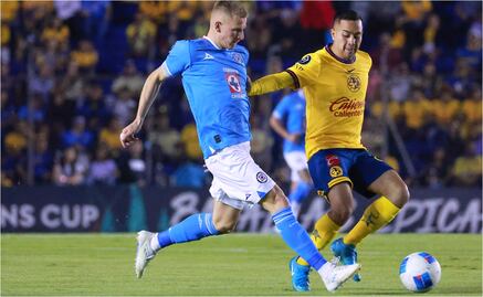 América y Cruz Azul entregan triste partido; pocas emociones en la ida de la Concachampions