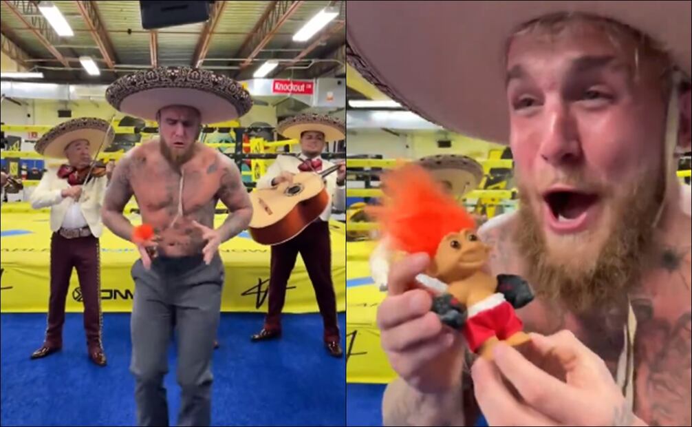 Jake Paul se burla del Canelo / Foto: Especiales