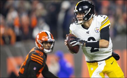 La NFL multa a Mason Rudolph quarterback de los Steelers