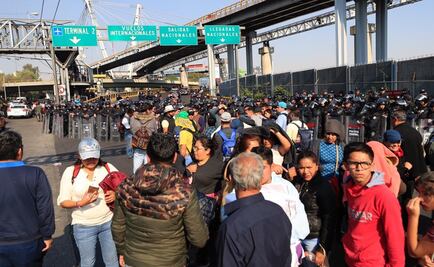 Liberan manifestantes acceso vehicular a Terminal 2 del AICM