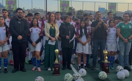 Delfina Gómez encabeza banderazo de Jornada de Fútbol en Edomex; participarán miles de jóvenes rumbo al Mundial