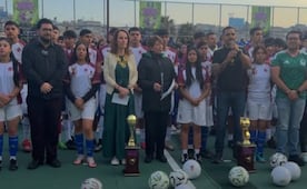 Delfina Gómez lanza Jornada Nacional de Fútbol en Edomex; participarán miles de jóvenes rumbo al Mundial