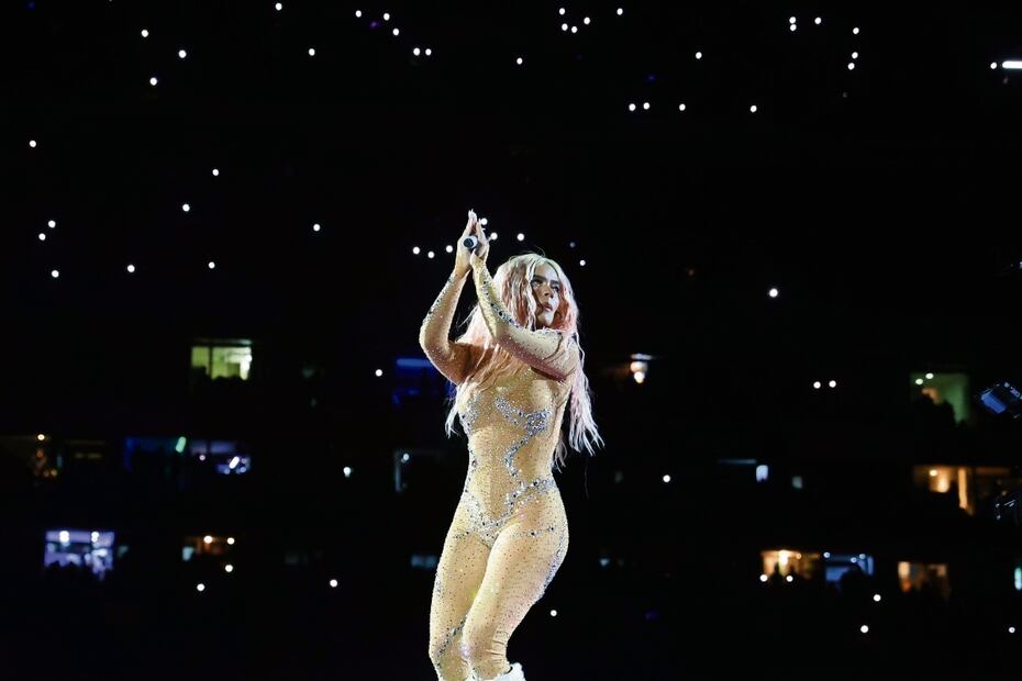 Sus pasos y sensualidad hipnotizaron a la audiencia mexicana. Foto: Especial