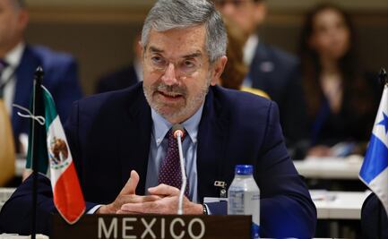 Canciller De la Fuente llama a la solución en Gaza con Palestina e Israel como Estados