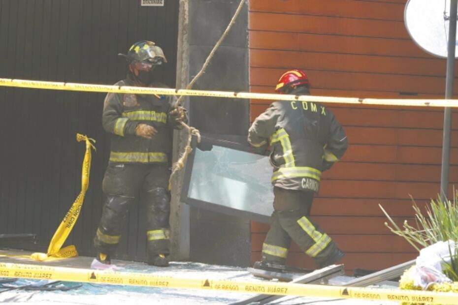 Terror y caos en Benito Juárez por explosión en edificio