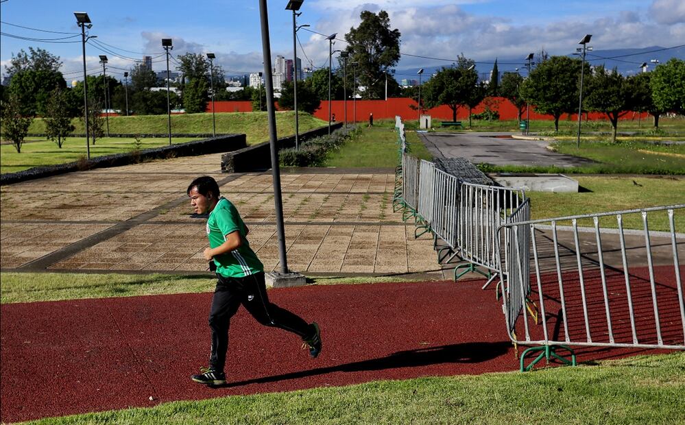 Imagen del Parque Bicentenario durante su reapertura en la Ciudad de México, el martes 1 de julio de 2025. Foto: Luis Camacho/EL UNIVERSAL