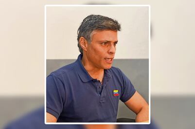 ”Lo que le queda a Maduro son las armas”: Leopoldo López