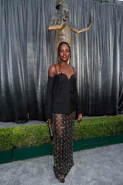 Lupita Nyong'o la peor vestida de los SAG Awards 2019