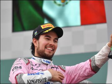 Pérez, el mexicano con más podios en la historia