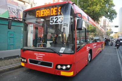 Desvíos en Línea 4 del Metrobús por romería navideña