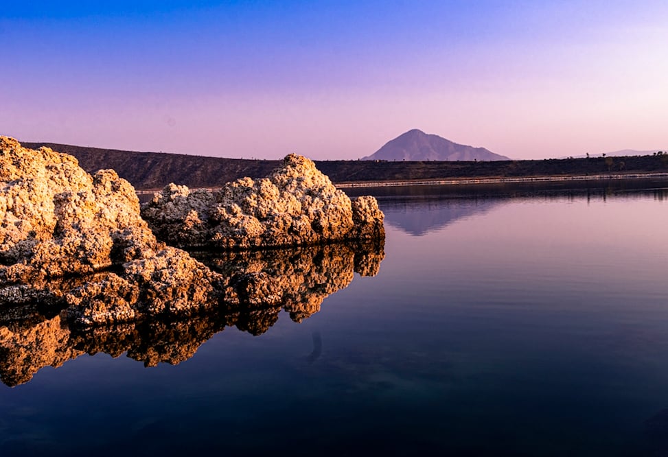 Laguna de Alchichica. Foto: Alejandro Elizalde Suárez