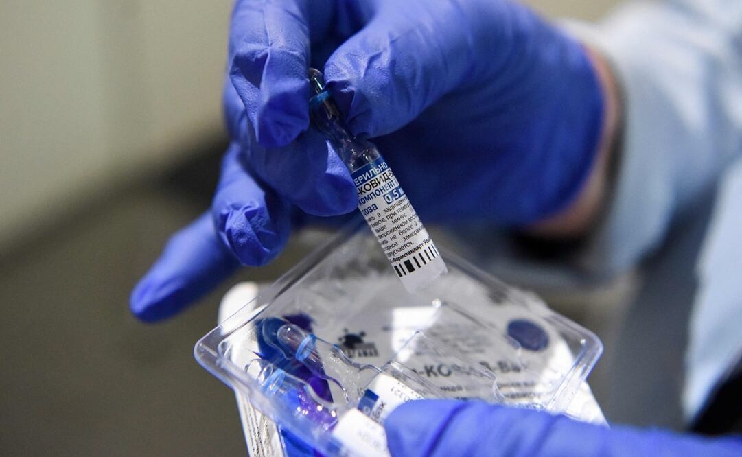 La vacuna rusa Sputnik V muestra eficacia del 97.6% Foto: Archivo. AFP