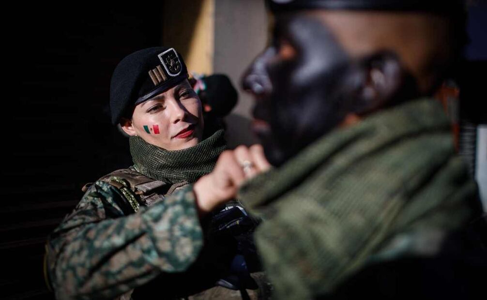 Aspectos del Desfile Cívico Militar de este 16 de septiembre del 2025. Foto: Diego Simón / EL UNIVERSAL.