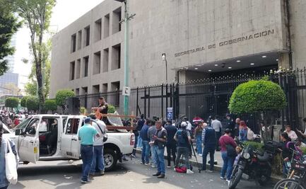 CNTE acordona la Segob; alistan otra mesa de negociación con el Gobierno