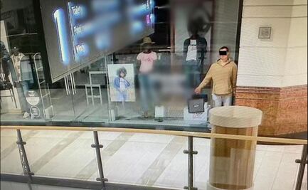 Detienen a un ladrón en Polonia que se hacía pasar por maniquí en centro comercial