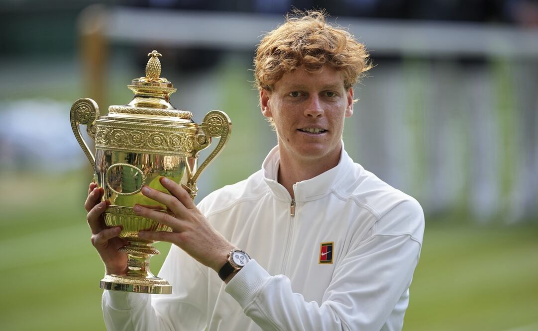 Jannik Sinner se corona por primera vez en Wimbledon / Foto: AP