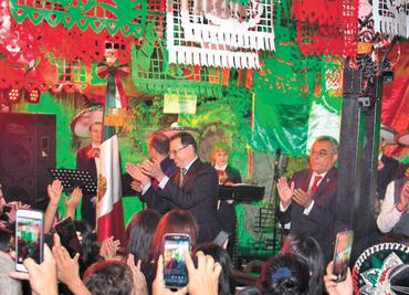 Mexicanos festejan el Grito en otras partes del mundo