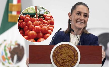 Sheinbaum: productores de jitomate plantearon fijar precio de exportación; afirma que todos estuvieron de acuerdo