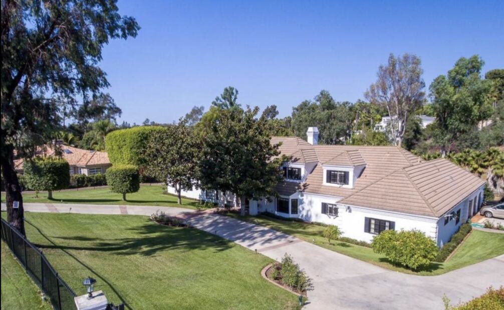Residencia en Rancho Santa Fe. Foto: Mexicanos Contra la Corrupción