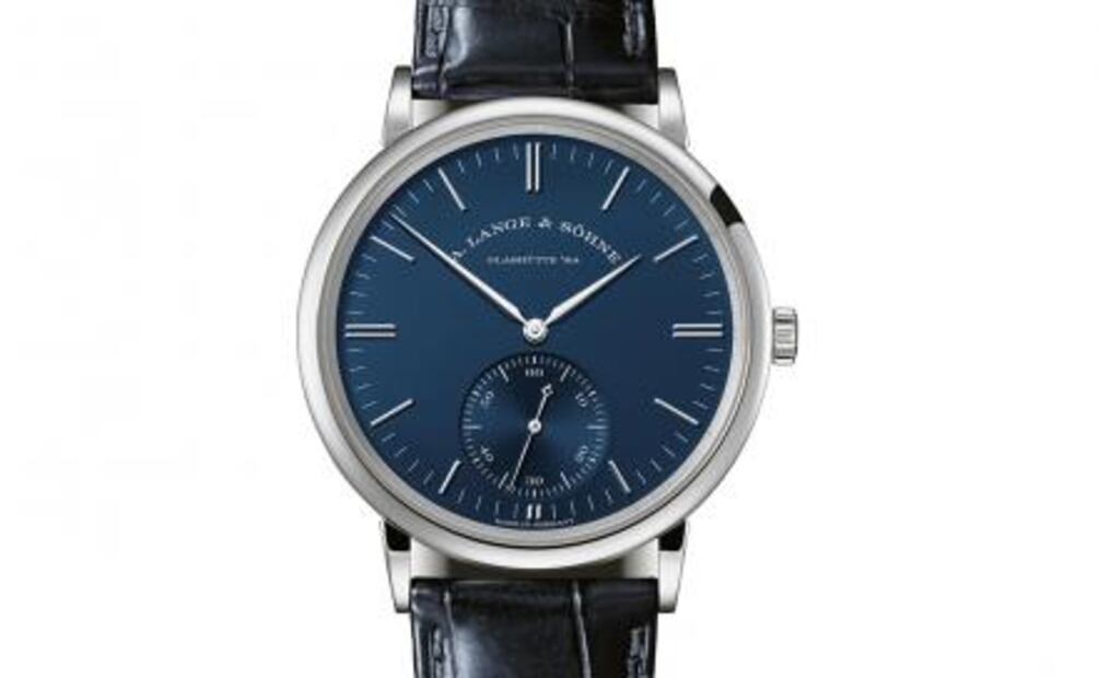 A. Lange & Söhne pinta de azul las esferas de modelos icónicos