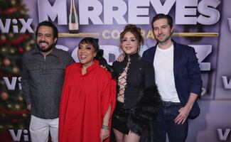 Brilla la alfombra roja de “Mirreyes vs Godínez”: Un especial de Navidad; Diana Bovio defiende el talento de Pablo Lyle