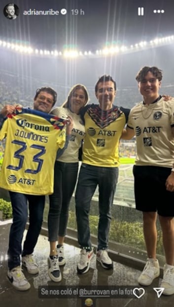 El conductor estuvo acompañado de otros famosos. Foto: Instagram.