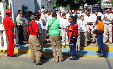 Realizan simulacro de incendio en Tamaulipas