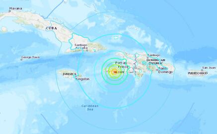 Reportan terremoto de 7.0 de magnitud frente a la costa de Haití; emiten alerta de tsunami