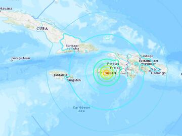 Reportan terremoto de 7.0 de magnitud frente a la costa de Haití; emiten alerta de tsunami