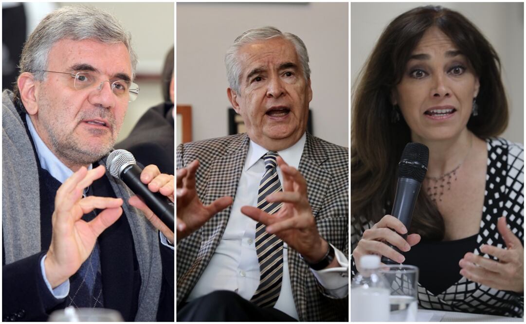 En la foto: ALBERTO AZIZ NASSIF, ALFONSO ZÁRATE y ELISA ALANÍS. Foto: Especial