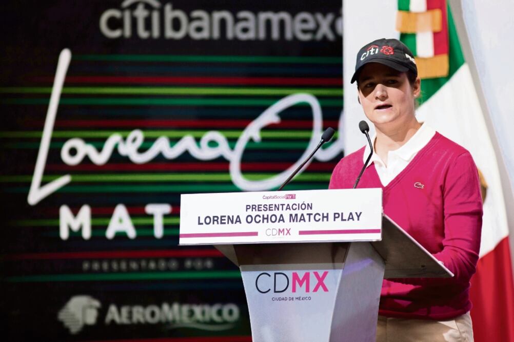 Lorena Ochoa presentó el torneo que lleva su nombre (LUIS ONOFRE. IMAGO7)