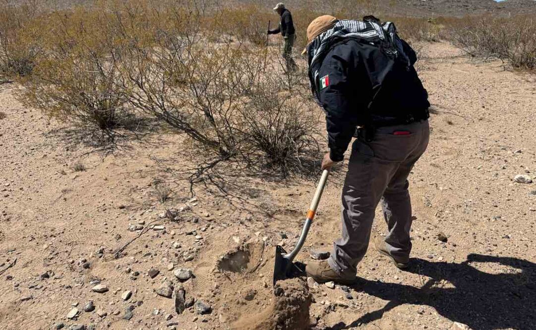 Concluyen inspecciones forenses en la zona de “El Willy” en Chihuahua (14/03/2025). Foto: Especial