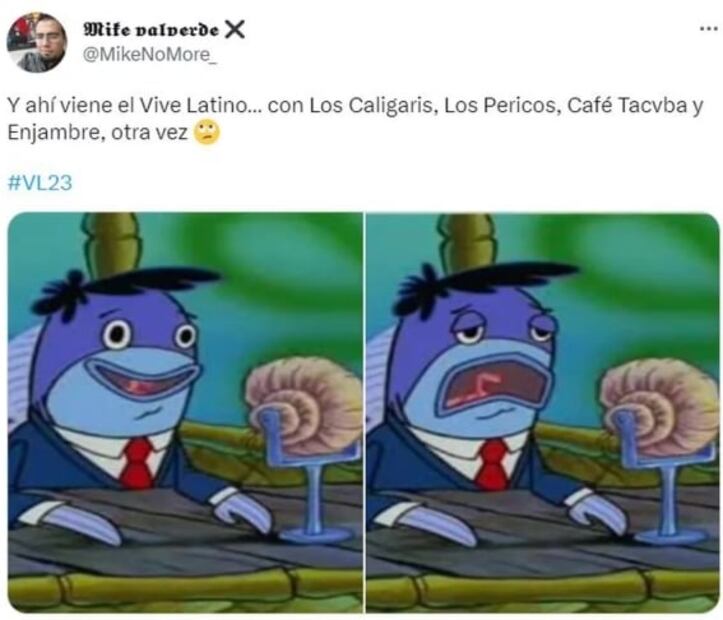 Vive Latino 2023: Primer día desata memes en redes sociales