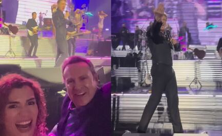 Alan Tacher emocionado por la experiencia que tuvo con Luis Miguel en pleno concierto