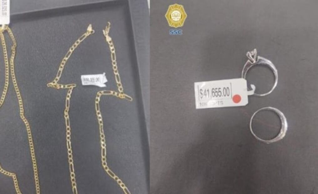 Rocía insecticida en cara de empleada de una joyería para robar anillos y cadenas con valor de 118 mil pesos