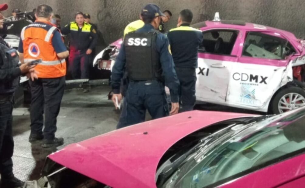 FOTOS y VIDEOS: Las impactantes imágenes que dejó el choque múltiple en Mixcoac