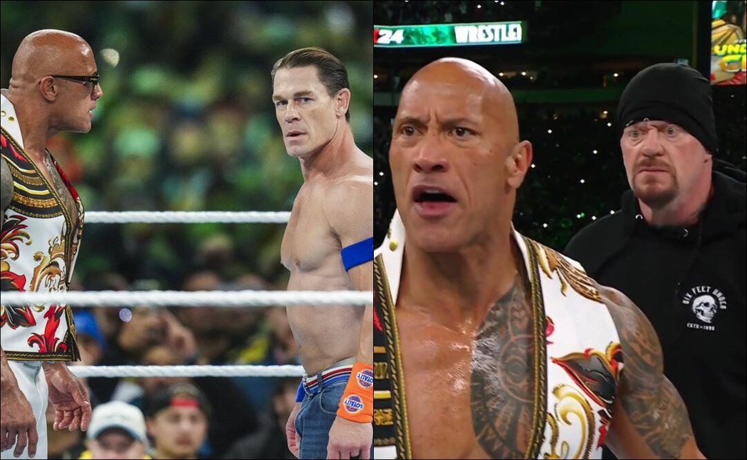 Los sorprendentes regresos de John Cena y The Undertaker en WrestleMania 40 / FOTO: @WrestlingWCC y @WWE