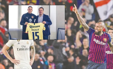 Guiño de Arturo Vidal al América