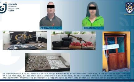 Detienen a 6 personas tras cateos en varias alcaldías; aseguran cocaína, metanfetamina y marihuana