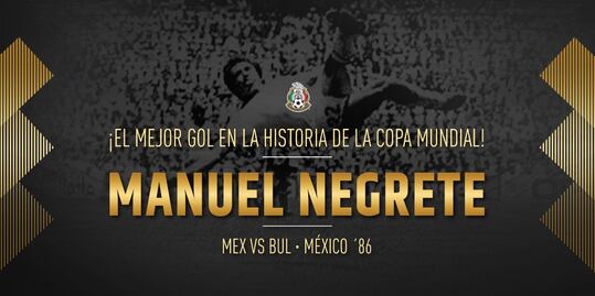 Orgulloso de haber entrado a la historia: Manuel Negrete