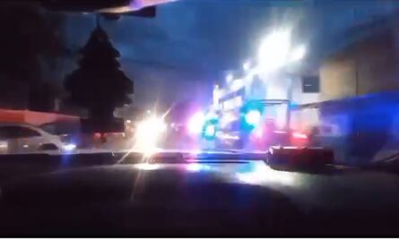 Entre manifestación y tras un fuerte dispositivo de seguridad, logran traslado de narcomenudistas al penal de Chiconautla