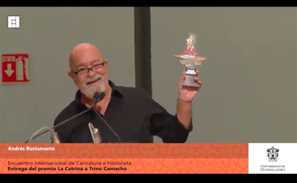 “Este es un premio compartido”: Trino, al recibir el premio La Catrina
