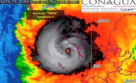 Investigadores de la UNAM prevén deslaves por "Willa" en Sinaloa y Nayarit