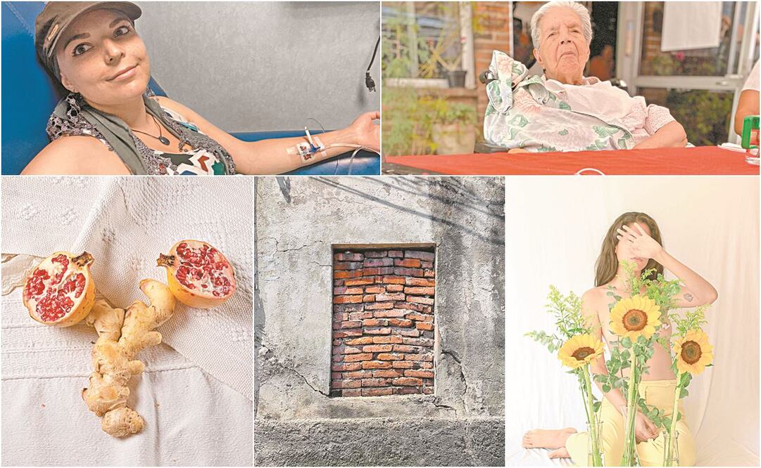 Imágenes que forman parte de la intervención Diarias Global, de Lorena Wolffer. FOTOS: CORTESÍA LORENA WOLFFER