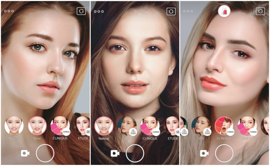 Pueden escoger entre 33 filtros diferentes para crear un estilo casi indistinguible del maquillaje real